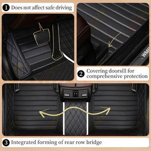 Ar-alfombrillas para coche, accesorios para <span class=keywords><strong>interior</strong></span>, para <span class=keywords><strong>Ford</strong></span> xplorer 2016 <span class=keywords><strong>2017</strong></span> 2018 - Product Image 4