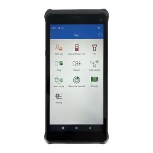 S357 أندرويد PDA اختبار الاتصالات الصناعية PDA الألياف البصرية wifi2.4 wifi5 wifi6 مهندس ميداني عداد الطاقة الضوئية vfl IPTV