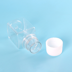 Servicebio phòng thí nghiệm 125ml/500ml vuông trong suốt PET + PP Gamma vô trùng di động văn hóa phương tiện truyền thông chai - Product Image 2