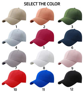 Gorras de Béisbol Estructuradas de Algodón de 6 Paneles Personalizadas de Alta Calidad con Logotipo Bordado, Venta Caliente de Fábrica, MOQ Bajo, Muestreo Rápido - Product Image 2