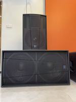 Monitor Audio Panggung Profesional Berkualitas Tinggi Single 15-inci Pasif dengan Magnet Neodymium, Impedansi 8 Ohm, 400W AES, Dapat Diputar