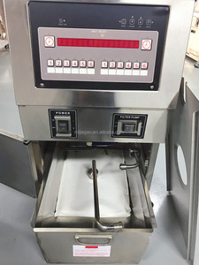 OFG-321 Nouvelle <span class=keywords><strong>friteuse</strong></span> à gaz commerciale de haute qualité pour restaurants de restauration rapide, en acier inoxydable, <span class=keywords><strong>cuve</strong></span> unique, capacité de 25 L, haute performance - Product Image 2