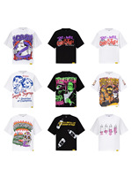 T-shirt à manches courtes imprimé « That's A Awful Lot of COUGH SYRUP » tendance européenne et américaine Printemps-Été 2026