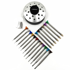 Nuovo Set 2025 di 12 <span class=keywords><strong>Cacciaviti</strong></span> in Acciaio Inossidabile e 6 Penne ad Ago, Strumenti <span class=keywords><strong>per</strong></span> la Riparazione di <span class=keywords><strong>Orologi</strong></span> con Funzione di Regolazione <span class=keywords><strong>per</strong></span> Orologiai - Product Image 4