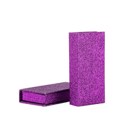 En gros Logo personnalisé couleur imprimé élégant mode écologique en carton brillant cils Boîte d'emballage pour emballage cadeau