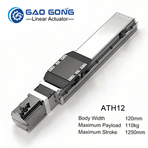 Módulo Lineal de Aleación de Aluminio de Alto Rendimiento GAOGONG, Repetibilidad de 0.01 mm, Carga de 110 kg, Carrera de 1250 mm, Automatización Industrial <span class=keywords><strong>ATH</strong></span> - Product Image 1