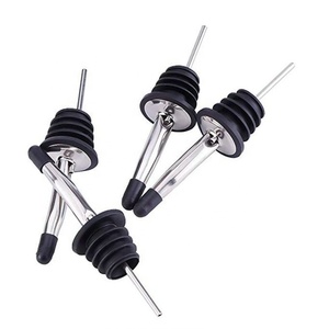 Avertan 12 Gói Thép Không Gỉ Cổ Điển Thon Vòi Rót Rượu Với Nắp Cao Su Bụi - Product Image 2