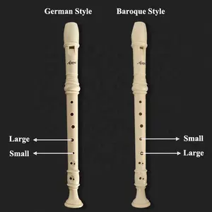 flauta flauta Suppliers-Aiersi instrumento de música para crianças e adultos, flauta alemã de plástico abs de boa qualidade e barato