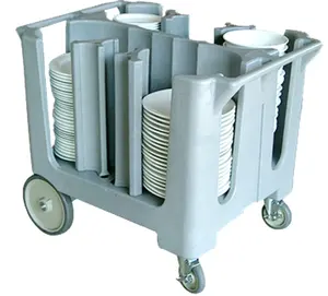 Restaurant Supplies Adjustable Dish Caddy For Transport Plate