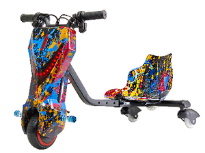 Großhandel Sinate 360-Grad-Drehbares Bürstenloses Elektro-Dreirad für Kinder mit Lithium-Batterie für Drift-Scooter 6,5/8 Zoll Räder - Product Image 2