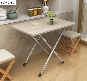 Mesa plegable para exteriores para puestos de comida convenientes Mesa pequeña simple para el hogar para combatir la epidemia en espacios pequeños - Product Image 6
