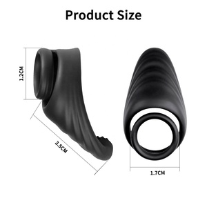 온라인 베스트셀러 남성용 성인용품 사정 지연 링 도매가 남성용 페니스 링 - Product Image 6