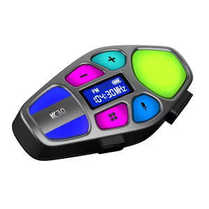 אוזניות לקסדת אופנוע K30 עם רדיו FM, רמקול אלחוטי לקסדה חכמה - Product Image 4