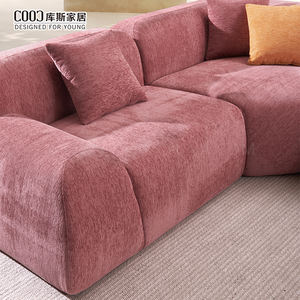 من مصنع فوشان أريكة مقطعية مجسمة ذات جودة عالية ومعبأة بالتفريغ على شكل حرف L مضغوطة بدون خلية أريكة مقطعية مع مقاعد عميقة - Product Image 4