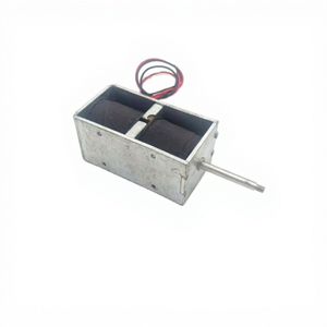 Solenoide Electroimán Biestable KS0695 de Carrera Larga CC 12V/24V para Equipos de Automatización - Product Image 1