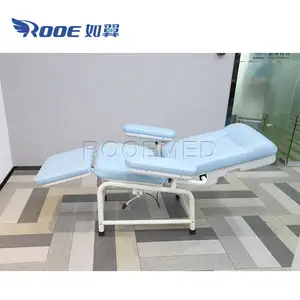 BXS105-Silla de cuero sintético para Hospital, mueble con Banco de extracción de sangre