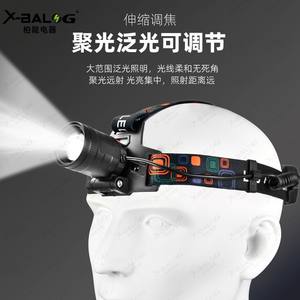 Lampe frontale de camping JF, lampe de chasse, lampe frontale étanche - Product Image 2