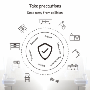 PRODIGY CP01 Protection d'angle en plastique pour table en verre, protection d'angle en PVC pour enfants, vente en gros - Product Image 2