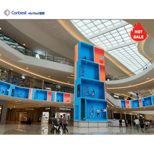 Canbest V loạt COB p1.2 p1.5 p1.9 p2.6 p2.9 trong nhà góc bên phải màn hình hiển thị LED 90 độ góc Cube video tường - Product Image 5