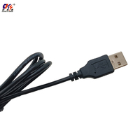 Cable de Alimentación USB a Macho a DC 4.0*1.7mm Macho, Cable de Carga para Computadora y Electrodomésticos