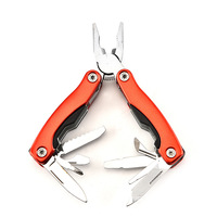 Pince multi-outils portable poignée souple en plastique bricolage multifonctionnel survie en plein air comprend un tournevis à couteau