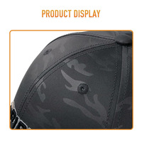 Casquette Heycap tendance multicolore, sport, extérieur, polyester, camouflage, bonne qualité, logo brodé 3D personnalisé, 6 panneaux, visière incurvée