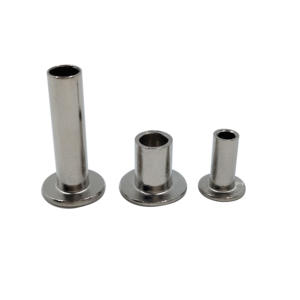 Remaches tubulares completos de cabeza plana de acero inoxidable 304 de varios estilos personalizados de alta calidad para sujeción - Product Image 4
