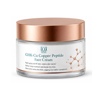 Crème Visage au Peptide de Cuivre GHK-Cu Marque Privée - Hydratant Anti-Âge & Réparateur avec Acide Hyaluronique & Céramide