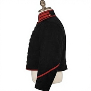 Vestes en tissu 100% laine brodées à la main, reproduction d'uniformes historiques d'extérieur, logo personnalisé - Product Image 4