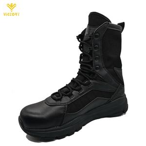 Y193 bottes de <span class=keywords><strong>combat</strong></span> de couleur <span class=keywords><strong>beige</strong></span> noir pour l'extérieur, chaussures de randonnée bottes mode bottes tactiques hauteur de cheville - Product Image 3