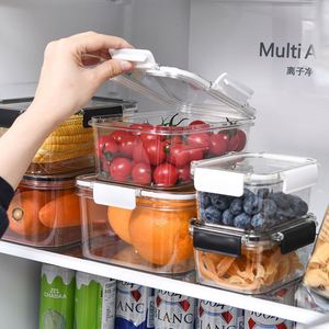 Contenedor Multifuncional para Alimentos, Recipiente para Frutas, Caja de Almacenamiento para Refrigerador, Conserva la Frescura, 950 ml - Product Image 4