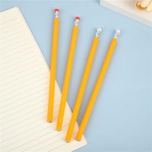 Lápiz de madera amarillo transfronterizo HB para aprendizaje infantil, <span class=keywords><strong>dibujo</strong></span> y bocetos de estudiantes de primaria, con goma de borrar hexagonal - Product Image 2