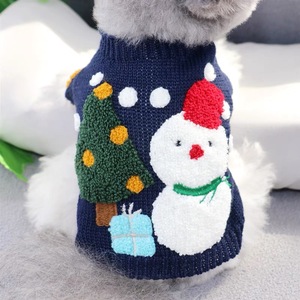 Suéter para mascotas con estampado de animales, diseño de oso amarillo para perros pequeños, gatos, pomeranians, bichones, schnauzers, ropa de otoño e invierno - Product Image 3