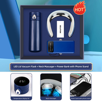 Coffret Cadeau d'Affaires de Luxe 2026 : Nouvelle Bouteille Isotherme, Masseur Cervical, Batterie Externe – Idéal pour les Partenaires et les Accueils d'Entreprises