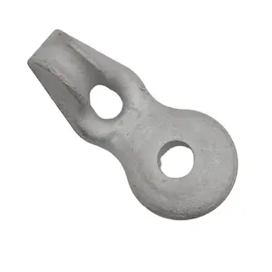 Hot Dip Galvanized OEM Products Professional Manufacture Power Line Hardware ASTM Standard Angle Thimble Eyelet