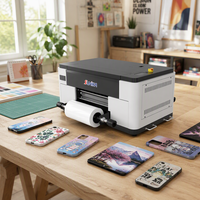 Printer UV DTF dengan Lampu LED UV Pendingin Udara, OEM ODM Didukung Grosir