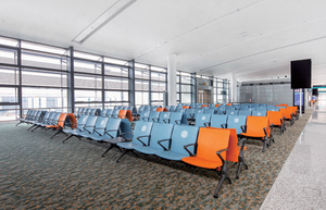 Cadeira de Infusão Hospitalar para Quatro Pessoas, Cadeira de Espera para Clínica de Infusão, Cadeira de Espera para Consultório - Product Image 6