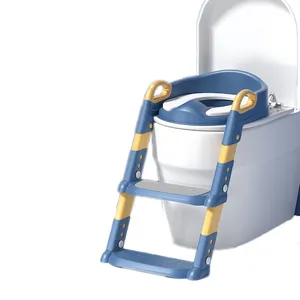 Kids Potty Seat Portable Children Toilet Trainer Seat Kid Potty Chair Seat With Step Stool Baby Ladder Potty Training