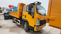 Camion benne léger Sinotruk HOWO Hohan 4x2, petit véhicule de construction à benne basculante à vendre