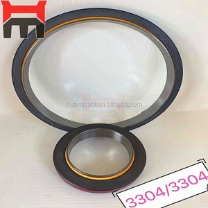ซีลน้ำมันเพลาข้อเหวี่ยงใหม่ 2264755 169-4166 สำหรับด้านหน้าและด้านหลัง E345D E349D C11 C12 C13 อะไหล่รถขุด - Product Image 5
