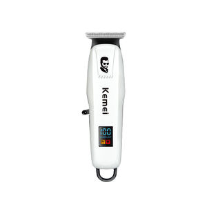 Kemei-Cortadora de Pelo Eléctrica Inalámbrica con Pantalla Led, Máquina para Cortar el Pelo Profesional de Peluquero, con Pantalla Led, para el Hogar, de 1 a 1, 2, 1, 2, 1, 2, 2 - Product Image 1