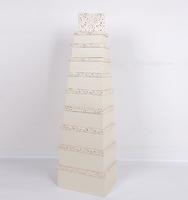 Tianshihao — coffret cadeau vide en papier massif, coffret avec estampage à chaud, couleur or, vente en gros, 605