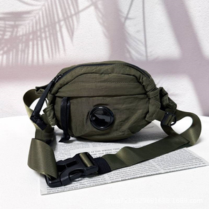 Sac bandoulière multifonctionnel de créateur pour <span class=keywords><strong>homme</strong></span> et femme, grande capacité, en nylon, de marque CP, à porter à la poitrine ou à la taille - Product Image 2