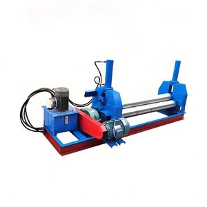 Machine à rouler le profilé en acier à trois rouleaux pour projets de construction, équipement de cintrage de tubes en aluminium - Product Image 1