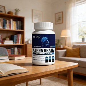 Cápsulas Alpha de marca privada OEM, cápsulas nootrópicas, suplementos concentrados de cápsulas Alpha para el cerebro - Product Image 3