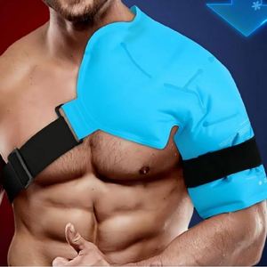 Attelle de compression rotative pour épaule avec pack de glace, thérapie par le froid, certifiée FSA et HSA, réglable, réutilisable, grande taille, Classe II, pour soulagement de la douleur post-chirurgie - Product Image 4