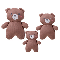 Ours en peluche au crochet pour cadeau de bébé mignon en gros 100% jouets tricotés à la main Ours en peluche au crochet jouets en peluche