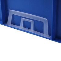 Boîte de rangement pliable moulée par injection en PP écologique de 35 L, 400x300x220mm, très vendue pour usage industriel