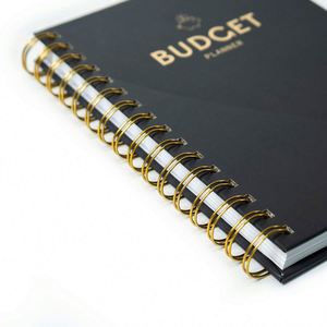 2025 Custom Printing <b>Budget</b> <b>Binder</b> Spiral Self Care Journal Monthly Budgeting Expense Planner High Quality Paper A5 80 Sheets - Product Image 4