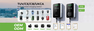 เครื่องชาร์จรถยนต์ไฟฟ้าแบบติดผนัง รุ่นใหม่ 16A 32A รองรับ OCPP2.0 มาตรฐาน IP65 ชาร์จเร็ว สำหรับใช้ในบ้าน กำลังไฟ 7/<span class=keywords><strong>11</strong></span>/22 กิโลวัตต์ สำหรับรถยนต์ไฟฟ้า - Product Image 3